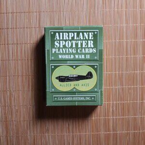 Airplane Spotter, World War II, Playing Cards